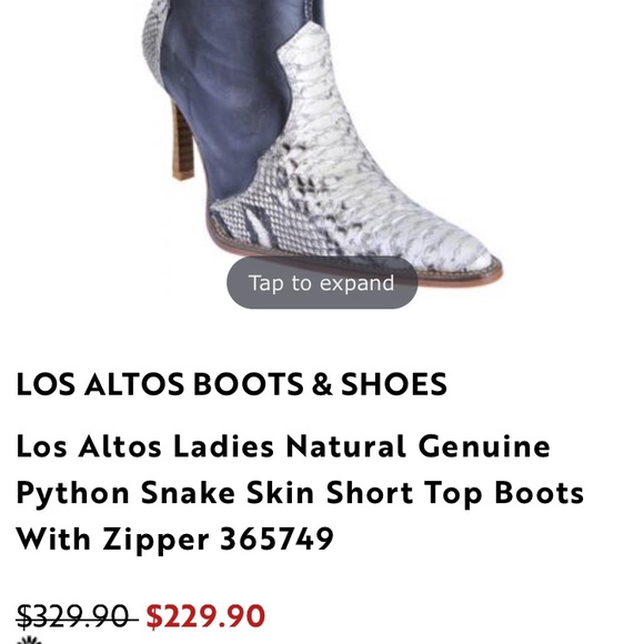 Los Altos python boots - Picture 7 of 7